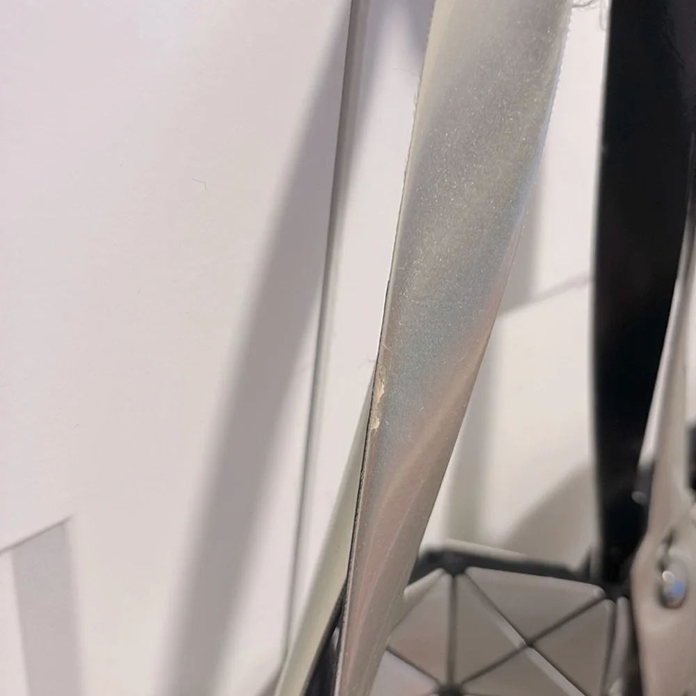 [Bao Bao] Issey Miyake Metallic PVC Geometric Black Mesh Zip-Close Shoulder Tote - Picture 9 of 16